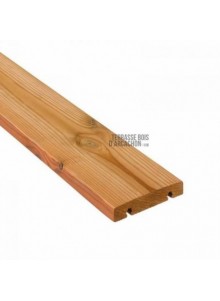 Terrasse bois clipsable sans vis  pin Sylvestre thermo traité