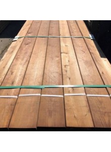 Prix d'une Lames terrasse bois résineux marron lisse 27x145 mm