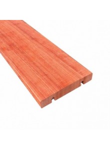 Terrasse bois clipsable sans vis en PADOUK sec séchoir
